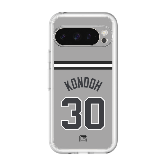 スリムプロテクションプレミアムケース［ 読売ジャイアンツ - #30 KONDOH - ビジター ］