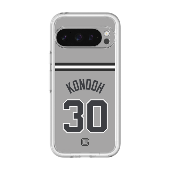 スリムプロテクションプレミアムケース［ 読売ジャイアンツ - #30 KONDOH - ビジター ］