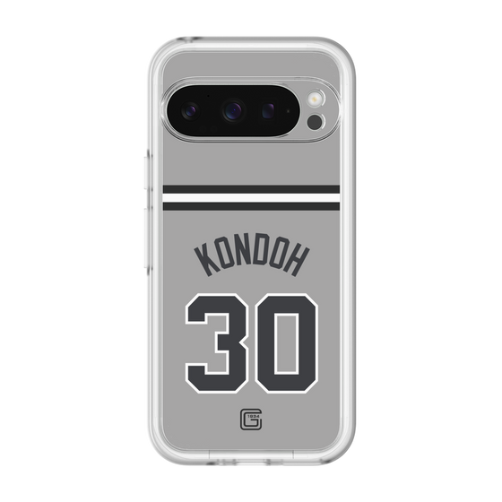 スリムプロテクションプレミアムケース［ 読売ジャイアンツ - #30 KONDOH - ビジター ］