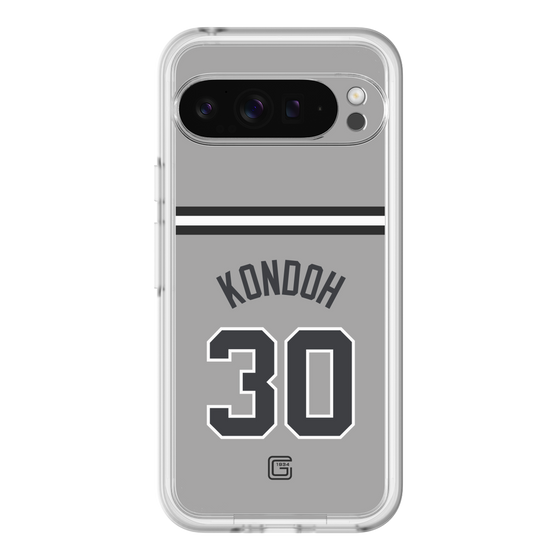 スリムプロテクションプレミアムケース［ 読売ジャイアンツ - #30 KONDOH - ビジター ］