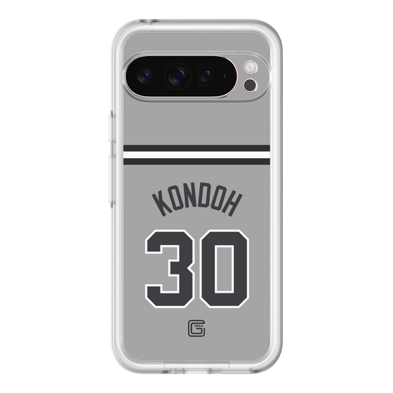 スリムプロテクションプレミアムケース［ 読売ジャイアンツ - #30 KONDOH - ビジター ］