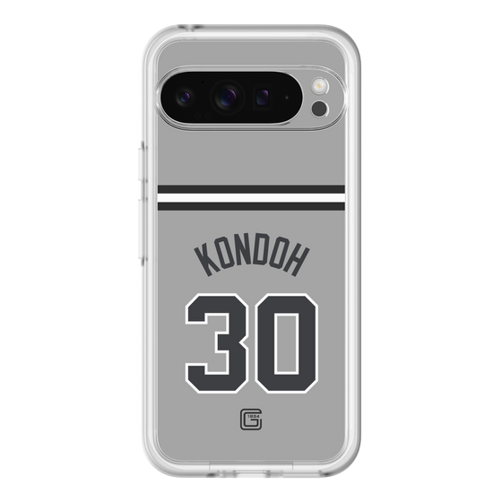 スリムプロテクションプレミアムケース［ 読売ジャイアンツ - #30 KONDOH - ビジター ］