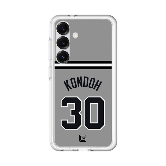 スリムプロテクションプレミアムケース［ 読売ジャイアンツ - #30 KONDOH - ビジター ］