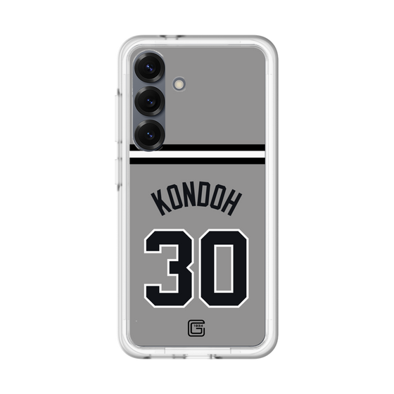 スリムプロテクションプレミアムケース［ 読売ジャイアンツ - #30 KONDOH - ビジター ］