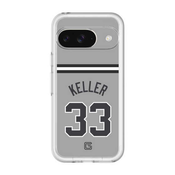 スリムプロテクションプレミアムケース［ 読売ジャイアンツ - #33 KELLER - ビジター ］