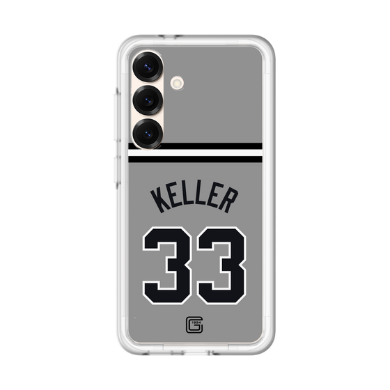スリムプロテクションプレミアムケース［ 読売ジャイアンツ - #33 KELLER - ビジター ］