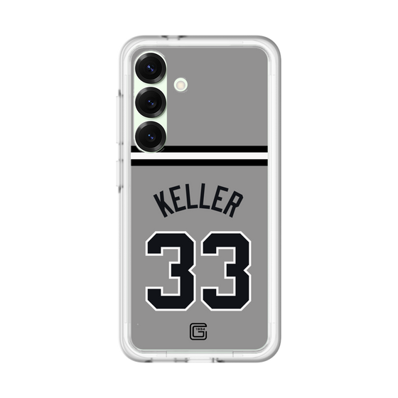 スリムプロテクションプレミアムケース［ 読売ジャイアンツ - #33 KELLER - ビジター ］