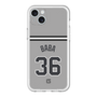スリムプロテクションプレミアムケース［ 読売ジャイアンツ - #36 BABA - ビジター ］