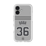 スリムプロテクションプレミアムケース［ 読売ジャイアンツ - #36 BABA - ビジター ］