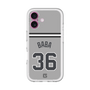 スリムプロテクションプレミアムケース［ 読売ジャイアンツ - #36 BABA - ビジター ］