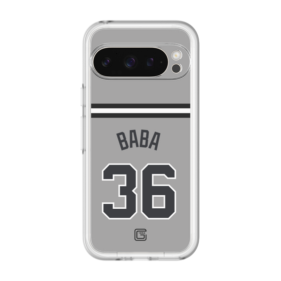 スリムプロテクションプレミアムケース［ 読売ジャイアンツ - #36 BABA - ビジター ］