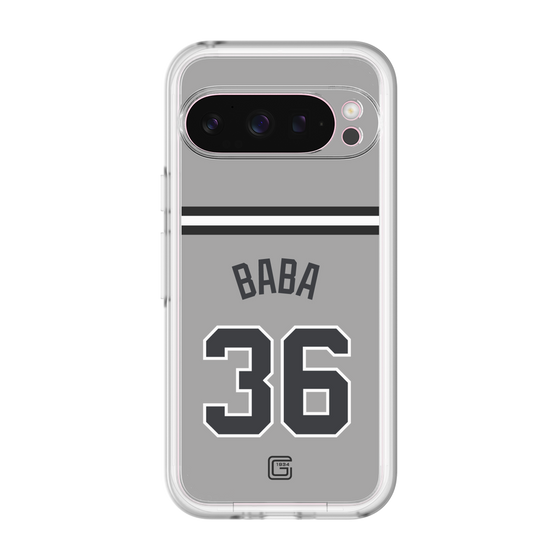 スリムプロテクションプレミアムケース［ 読売ジャイアンツ - #36 BABA - ビジター ］