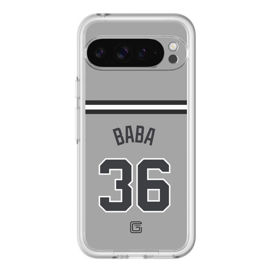 スリムプロテクションプレミアムケース［ 読売ジャイアンツ - #36 BABA - ビジター ］