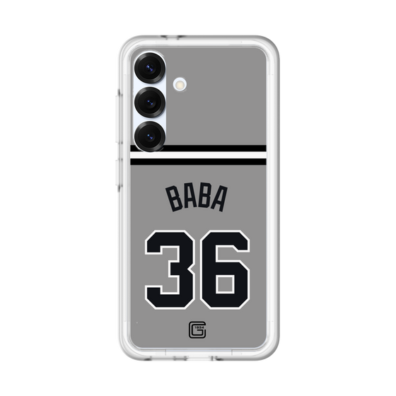 スリムプロテクションプレミアムケース［ 読売ジャイアンツ - #36 BABA - ビジター ］