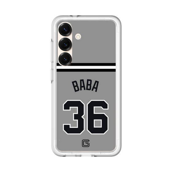 スリムプロテクションプレミアムケース［ 読売ジャイアンツ - #36 BABA - ビジター ］