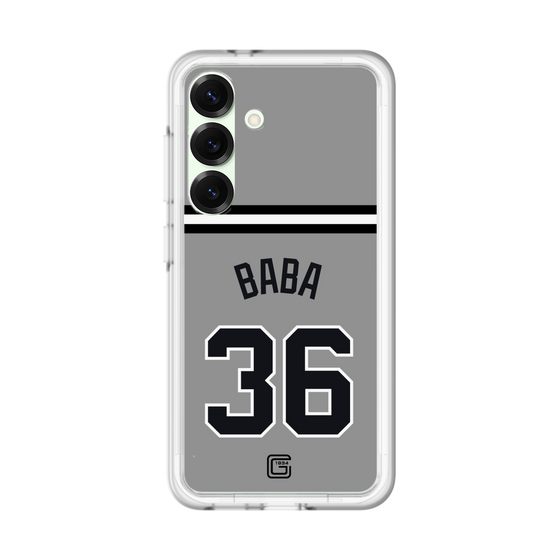 スリムプロテクションプレミアムケース［ 読売ジャイアンツ - #36 BABA - ビジター ］
