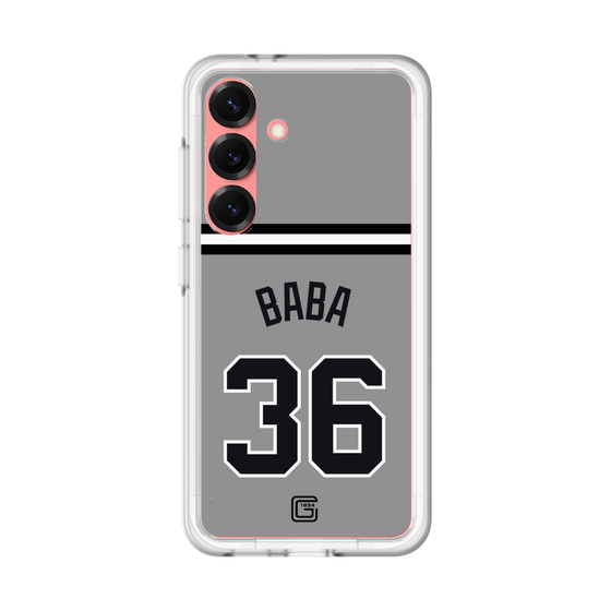 スリムプロテクションプレミアムケース［ 読売ジャイアンツ - #36 BABA - ビジター ］