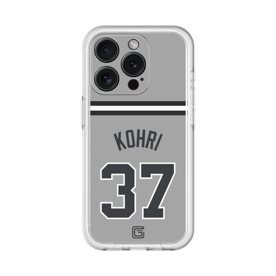 スリムプロテクションプレミアムケース［ 読売ジャイアンツ - #37 KOHRI - ビジター ］