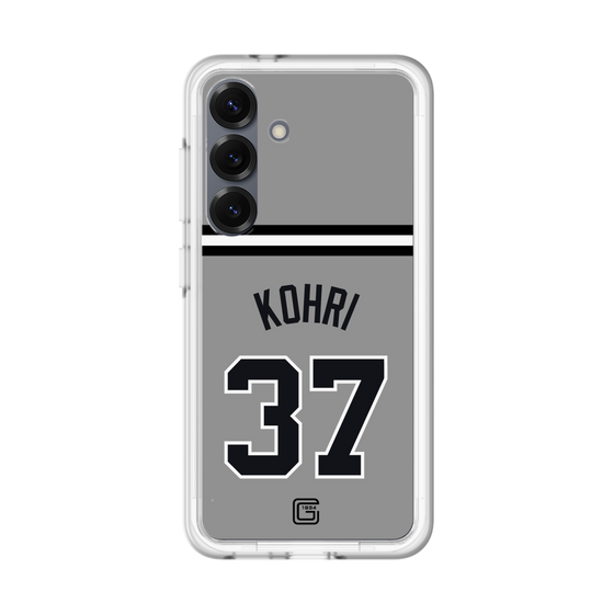 スリムプロテクションプレミアムケース［ 読売ジャイアンツ - #37 KOHRI - ビジター ］