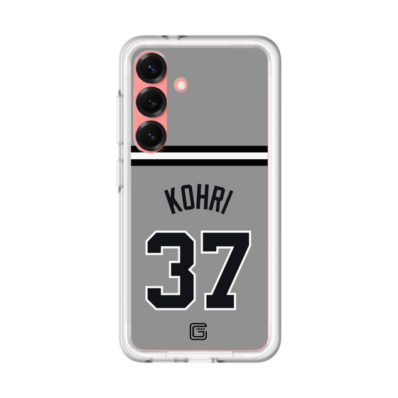 スリムプロテクションプレミアムケース［ 読売ジャイアンツ - #37 KOHRI - ビジター ］