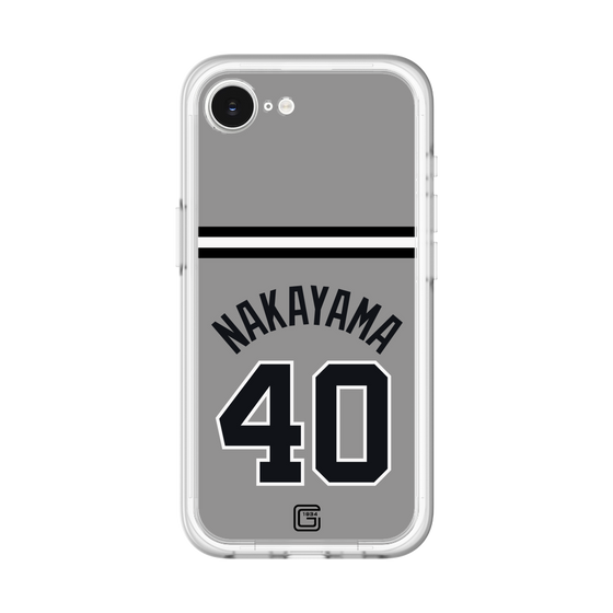 スリムプロテクションプレミアムケース［ 読売ジャイアンツ - #40 NAKAYAMA - ビジター ］