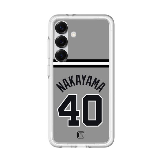 スリムプロテクションプレミアムケース［ 読売ジャイアンツ - #40 NAKAYAMA - ビジター ］