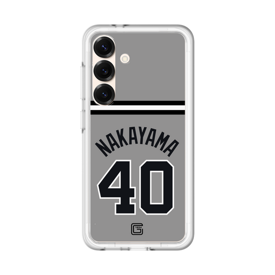 スリムプロテクションプレミアムケース［ 読売ジャイアンツ - #40 NAKAYAMA - ビジター ］