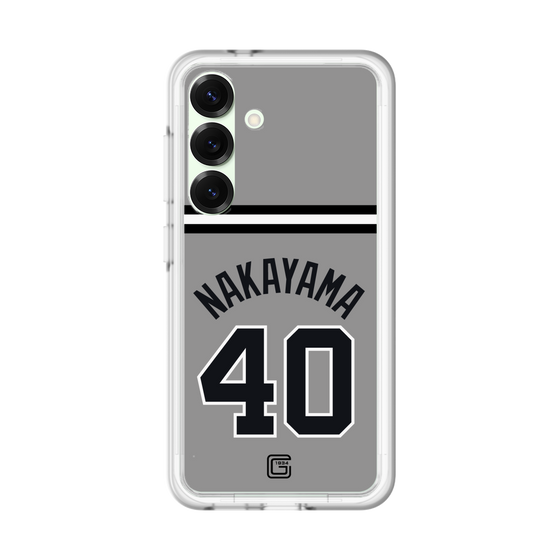 スリムプロテクションプレミアムケース［ 読売ジャイアンツ - #40 NAKAYAMA - ビジター ］