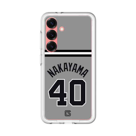 スリムプロテクションプレミアムケース［ 読売ジャイアンツ - #40 NAKAYAMA - ビジター ］