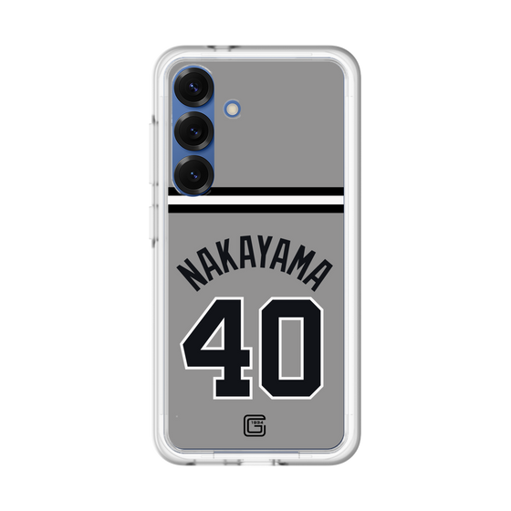 スリムプロテクションプレミアムケース［ 読売ジャイアンツ - #40 NAKAYAMA - ビジター ］
