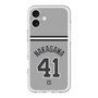 スリムプロテクションプレミアムケース［ 読売ジャイアンツ - #41 NAKAGAWA - ビジター ］