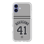 スリムプロテクションプレミアムケース［ 読売ジャイアンツ - #41 NAKAGAWA - ビジター ］