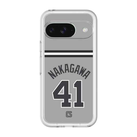 スリムプロテクションプレミアムケース［ 読売ジャイアンツ - #41 NAKAGAWA - ビジター ］