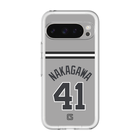 スリムプロテクションプレミアムケース［ 読売ジャイアンツ - #41 NAKAGAWA - ビジター ］