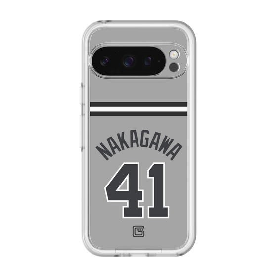 スリムプロテクションプレミアムケース［ 読売ジャイアンツ - #41 NAKAGAWA - ビジター ］