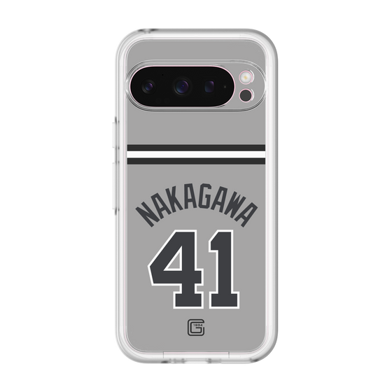 スリムプロテクションプレミアムケース［ 読売ジャイアンツ - #41 NAKAGAWA - ビジター ］
