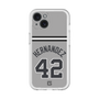スリムプロテクションプレミアムケース［ 読売ジャイアンツ - #42 HERNANDEZ - ビジター ］