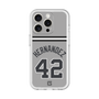 スリムプロテクションプレミアムケース［ 読売ジャイアンツ - #42 HERNANDEZ - ビジター ］