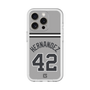 スリムプロテクションプレミアムケース［ 読売ジャイアンツ - #42 HERNANDEZ - ビジター ］