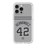 スリムプロテクションプレミアムケース［ 読売ジャイアンツ - #42 HERNANDEZ - ビジター ］