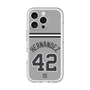 スリムプロテクションプレミアムケース［ 読売ジャイアンツ - #42 HERNANDEZ - ビジター ］