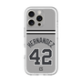 スリムプロテクションプレミアムケース［ 読売ジャイアンツ - #42 HERNANDEZ - ビジター ］