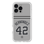 スリムプロテクションプレミアムケース［ 読売ジャイアンツ - #42 HERNANDEZ - ビジター ］