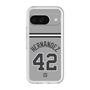 スリムプロテクションプレミアムケース［ 読売ジャイアンツ - #42 HERNANDEZ - ビジター ］
