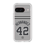 スリムプロテクションプレミアムケース［ 読売ジャイアンツ - #42 HERNANDEZ - ビジター ］