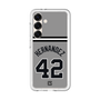 スリムプロテクションプレミアムケース［ 読売ジャイアンツ - #42 HERNANDEZ - ビジター ］
