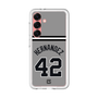 スリムプロテクションプレミアムケース［ 読売ジャイアンツ - #42 HERNANDEZ - ビジター ］