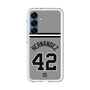 スリムプロテクションプレミアムケース［ 読売ジャイアンツ - #42 HERNANDEZ - ビジター ］