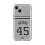 スリムプロテクションプレミアムケース［ 読売ジャイアンツ - #45 HATAKE - ビジター ］