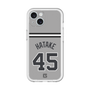 スリムプロテクションプレミアムケース［ 読売ジャイアンツ - #45 HATAKE - ビジター ］